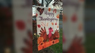 How do they handle the wind and are they printed on both sides | Moukeren Patio, Lawn & Garden Revi