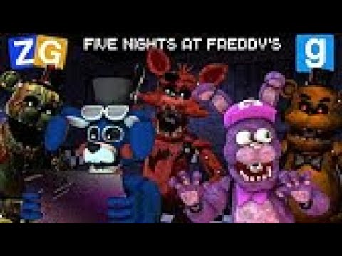 OUR HARDEST FNAF GMOD CHALLENGE YET!?? || Gmod FNAF Custom Night Challenge (Garry's Mod)