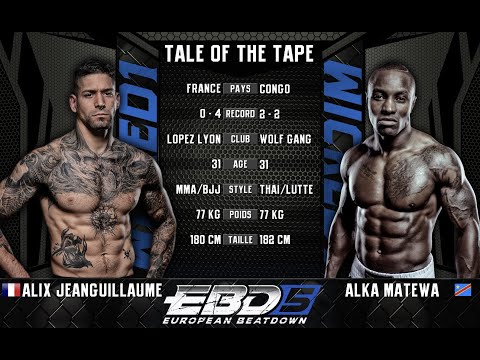 EBD5 - Alka Matewa vs Alix Jeanguillaume