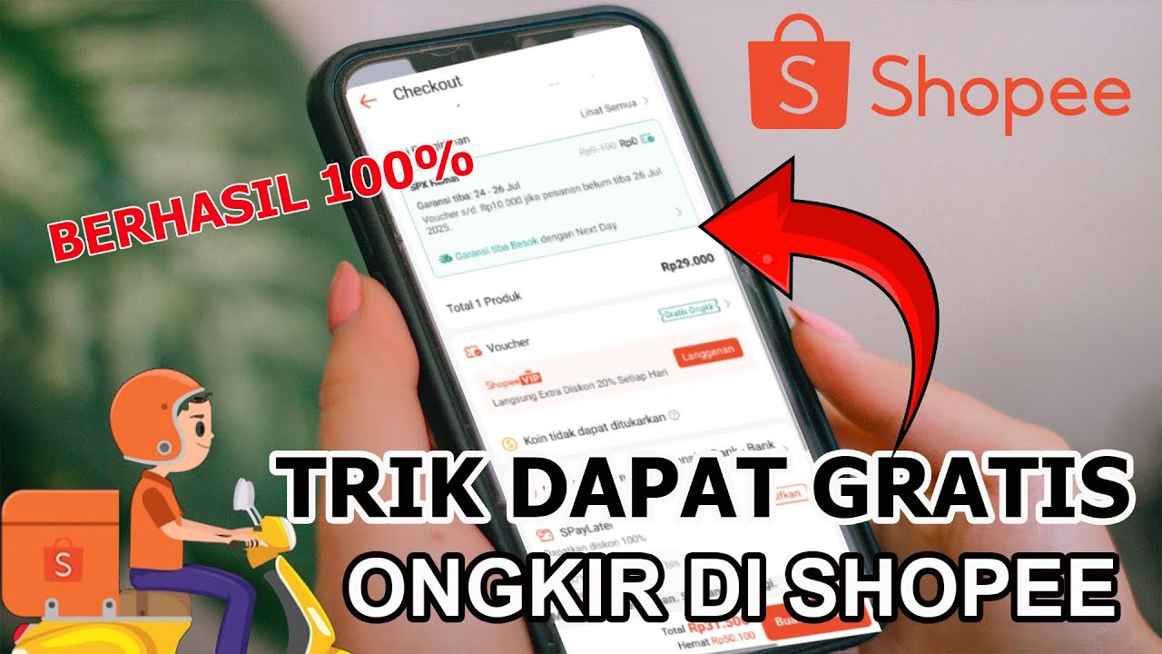 How to Get Free Shipping Vouchers on Shopee 2025 | Tricks to Get 0 Rupiah Shipping on Shopee