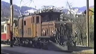 preview picture of video 'RhB Ge 6/6 411 mit Salonwagen'