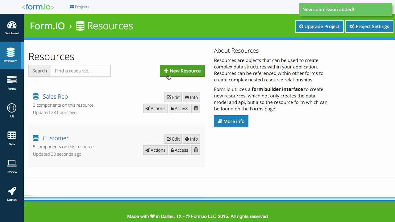 Establishing Nested Resource Relationships