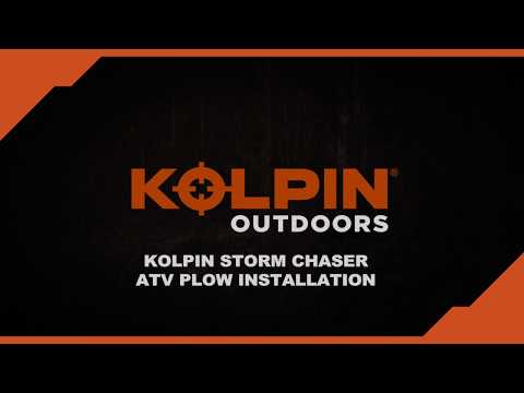 Storm Chaser™ ATV Snow Plow Assembly and Installation - KolpinOutdoors