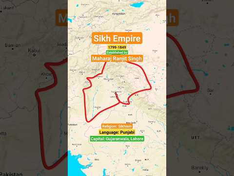 Sikh Empire 🚩 | Maharaj Ranjit Singh #punjab #punjabi #sikh #amritsar #india #empire #holybook