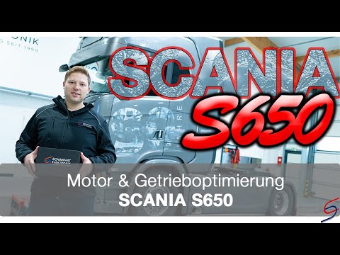 Scania DC13 540 am Prüfstand