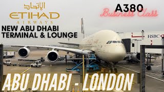 Etihad A380 BUSINESS CLASS  | Abu Dhabi - London | Etihad Business Class | A380 | Trip Report