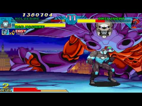 wolverine and war machine vs onslaught