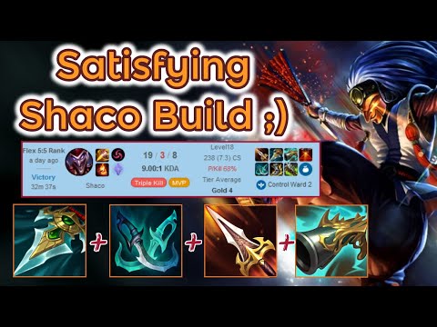 Prowler's Lethality and Phantom Dancer Shaco S11 [League of Legends] Full Gameplay - Infernal Shaco