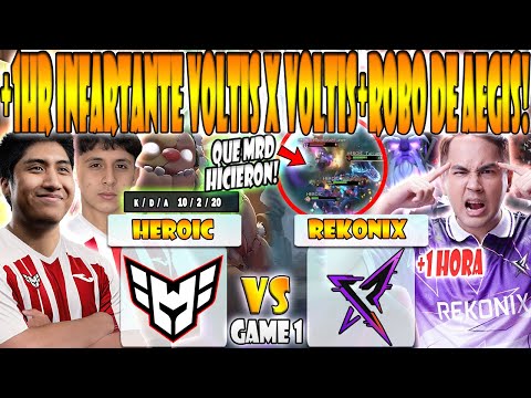 HEROIC vs REKONIX BO3[GAME 1]ELIMINACION-WISPER, TAILUNG, YUMA vs INYOURDREAM,FBZ-BLAST SLAM VI 2026