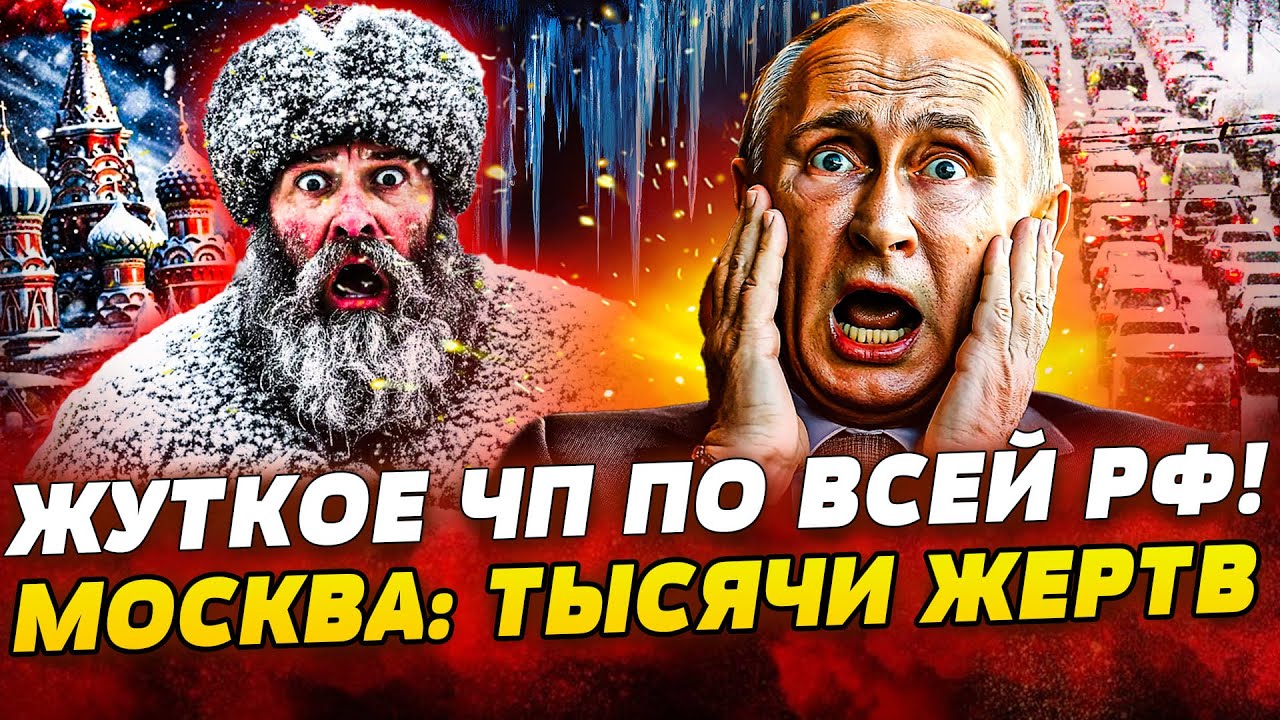 🥶ЛЕДЯНОЙ АПОКАЛИПСИС В РФ! МОСКВА ПАРАЛИЗОВАНА!❄️КАМЧАТКА УШЛА ПОД ЛЁД! ТЫ