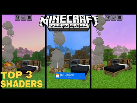 🔥 EPIC Shaders REVEALED! 😱 Minecraft PE