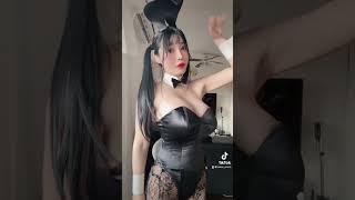 電脳ヒメカ の‪✝︎‪闇×チョコレヰト‪✝︎ 踊ってみた🍫💜ྀི🍓ྀི #電脳ヒメカ #tiktok #バニーガール