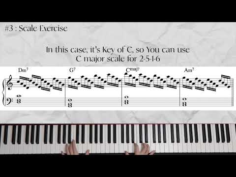 10 Jazz Hanon Exercise for Beginner ~ Intermediate