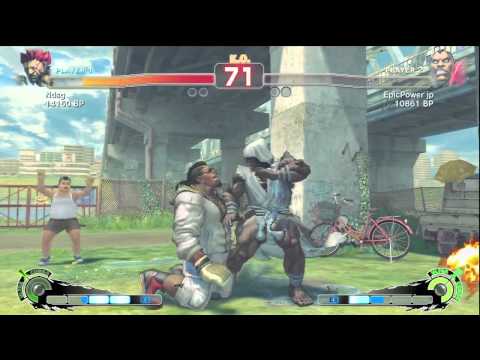 SSF4: Fujino (Akuma) VS EpicPower jp (Boxer)