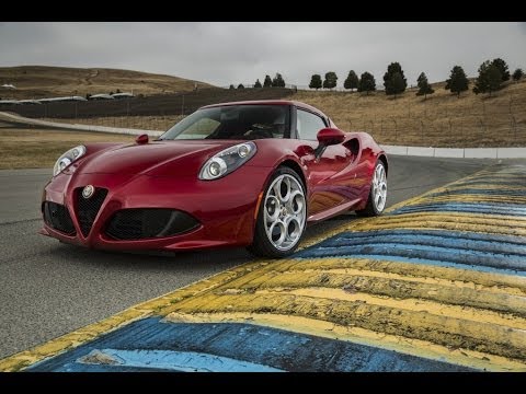 2015 Alfa Romeo 4C First Drive