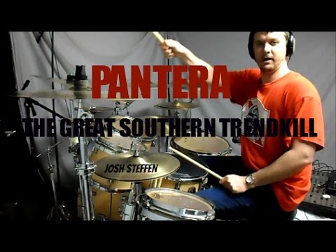PANTERA - The Great Southern Trendkill - drum cover
