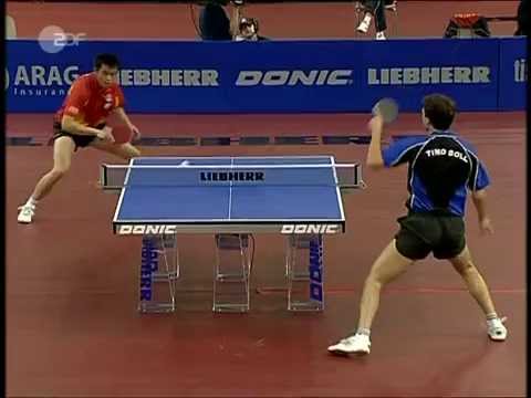 Table Tennis - ATTACK (Timo BOLL) vs DEFENSE (Hou YINGCHAO) XXXVII !