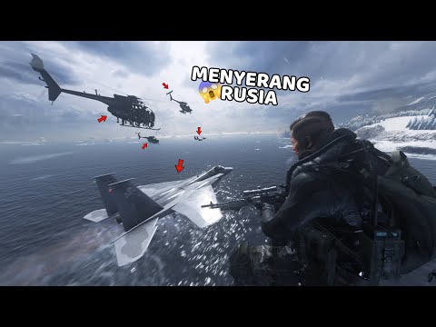 MISI EPIC MENYERANG RUSIA - CALL OF DUTY MODERN WARFARE 2 REMASTERED