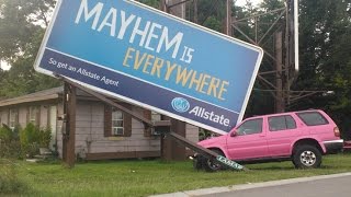 World&#39;s Funniest Wrecks (She Drives Like Crazy)