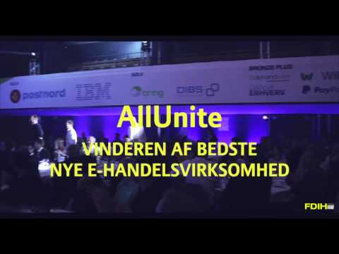 E-handelsprisen 2014 - Bedste nye e-handelsvirksomhed: AllUnite