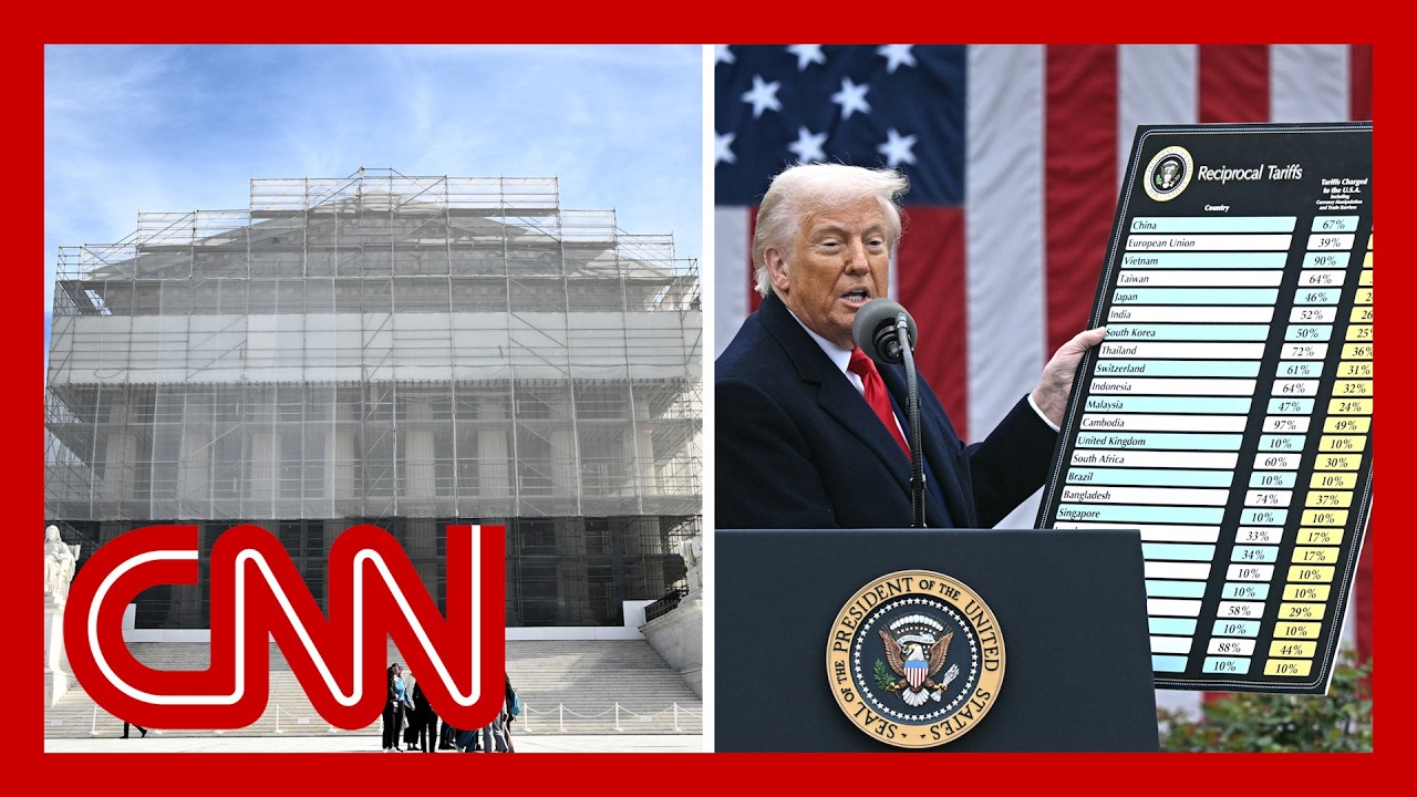 Supreme Court hears arguments on presidential authority over tariffs