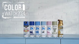 Color Watch: Rust-Oleum Spray Paint Color of the Year 2024
