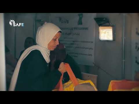 دعم المرأة في غزة من خلال توزيع حقائب الكرامة