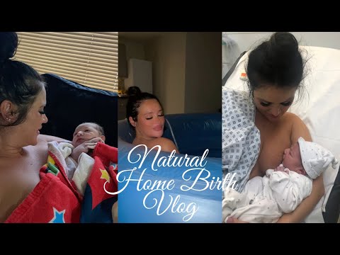*RAW, REAL & EMOTIONAL* Natural Unmedicated Home Birth Vlog UK | FULL VIDEO | WATER BIRTH | 1st Baby