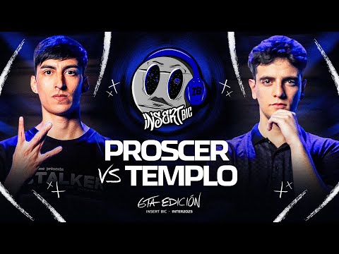 PROSCER 🆚 TEMPLO | #insertbic | 6th EDITION #proscer #templo