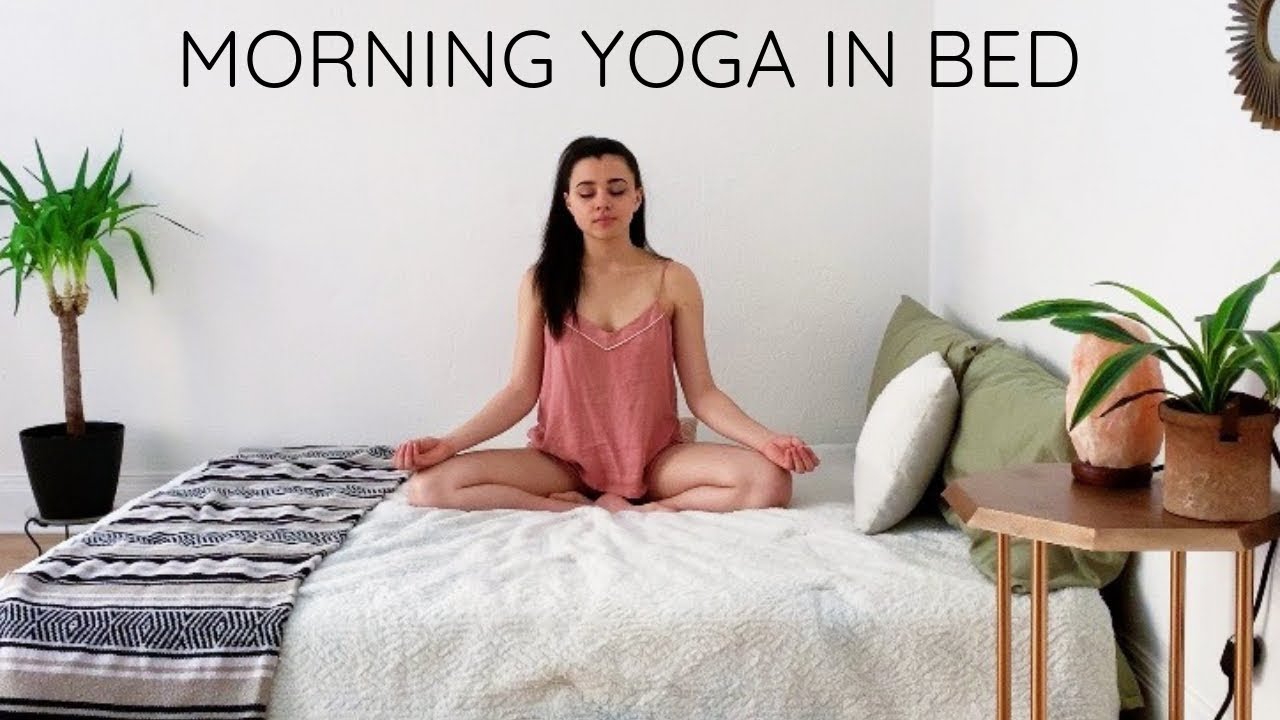 12-Minute Morning Bed Yoga