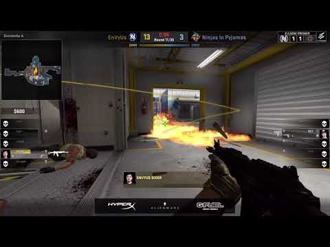 That moment when you make a 200 IQ play but you skip aim practice that day.