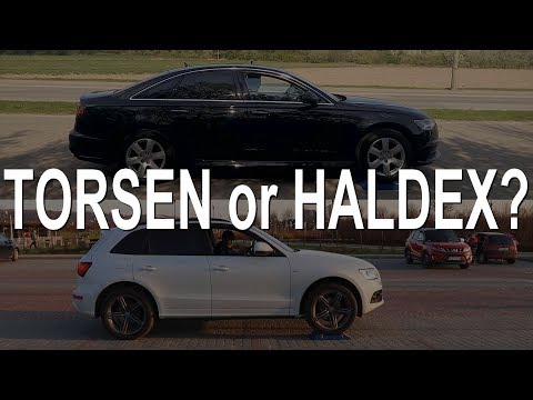 Audi Quattro 2.0 TDI - Torsen or Haldex? How to see the difference? A6 Q5 Q3 Q2 - test on rollers