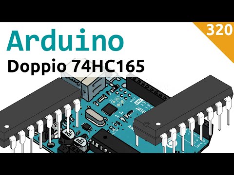 Doppio registro a scorrimento 74HC165 con Arduino - Video 320