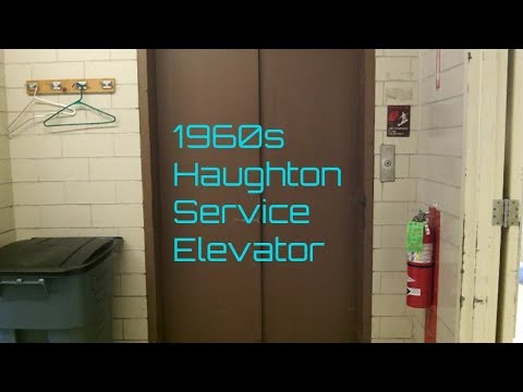 Another Vintage Haughton Service Elevator at Butler Memorial Hospital