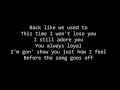 Song Goes Off - Trey Songz Lyrics