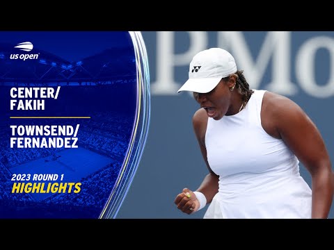 Center/Fakih vs. Townsend/Fernandez Highlights | 2023 US Open Round 1