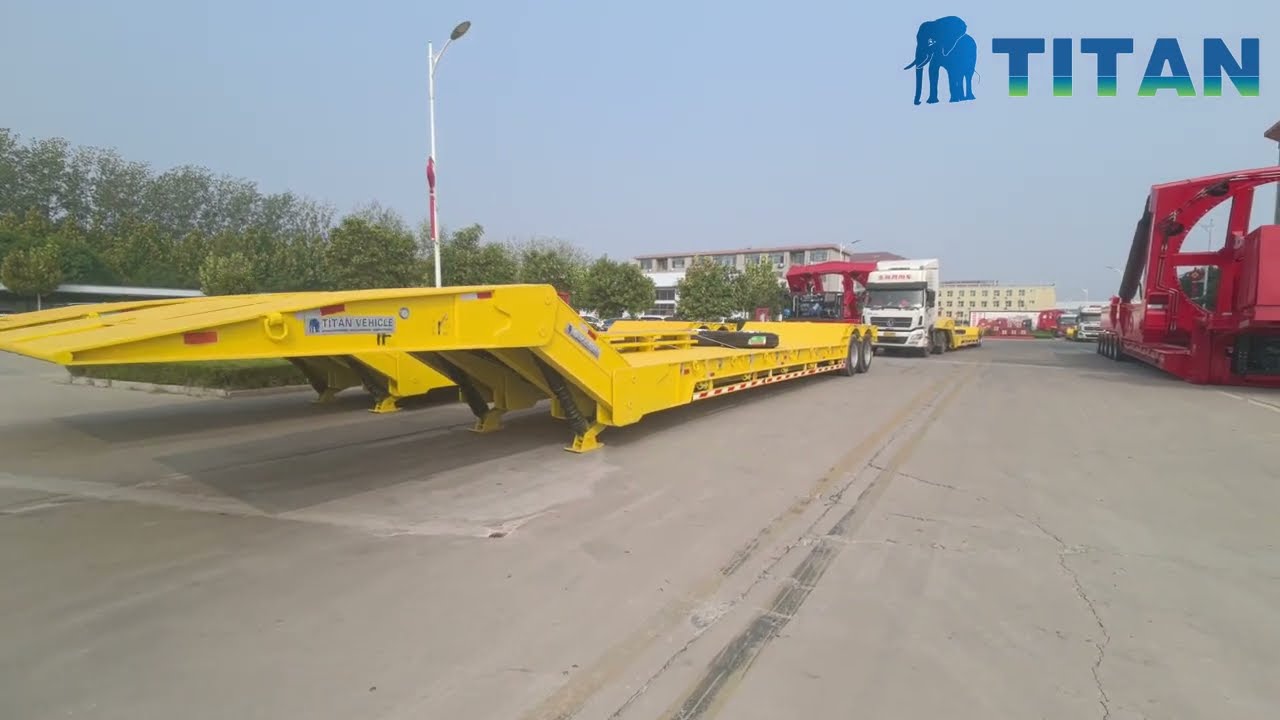 lowboy trailer