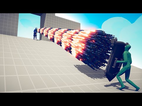 ZOMBIE MIRROR SHIELD vs EVERY GOD - TABS | Totally Accurate Battle Simulator