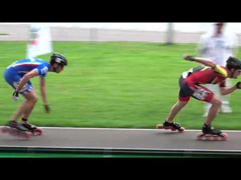 1/2 finals Senior Men - 1 Lap Sprint (2016 European Championships Inline Speedskating)