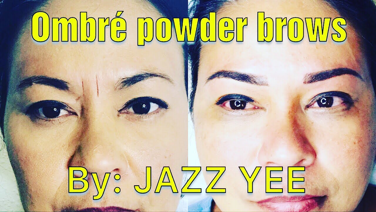Ombré Powder Brows (Hawaii). #ombrepowderbrows #permanantmakeup