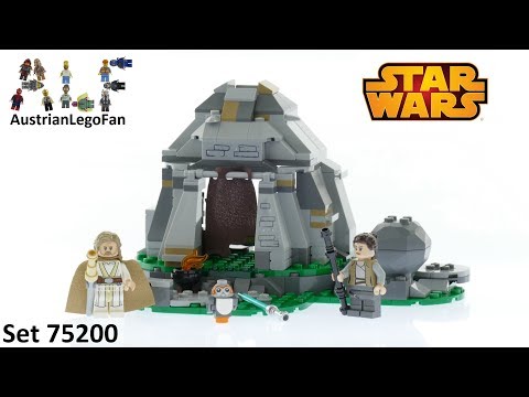 Vidéo LEGO Star Wars 75200 : Entraînement sur l'île d'Ahch-To