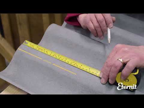 How to install Eternit FarmTec Profiled Sheeting