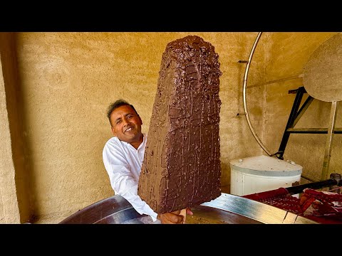 We Made World's Biggest CHOCOBAR ICE CREAM | 30 KG Choco Bar Kulfi | Big Ice Cream Ever | Mubashir