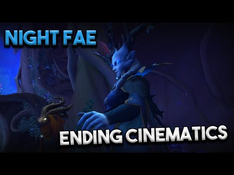 Night Fae Covenant Ending Cinematics - WoW Shadowlands