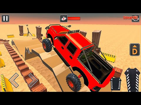 4x4 Off Road SUV Game - Red Jeep Adventure Hill Climbing - Android Gameplay