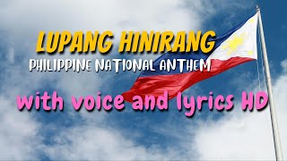Download lagu Pambansang Awit ng Pilipinas: Lupang Hinirang 2023 voice   lyrics mp3