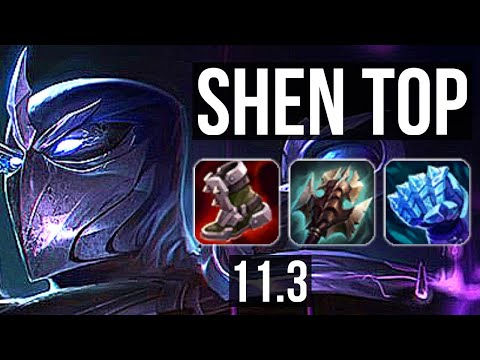SHEN vs ILLAOI (TOP) | 5/0/7, 800+ games, 1.3M mastery | EUW Master | v11.3