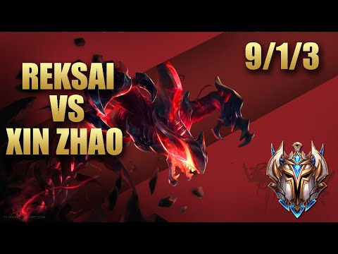 SB Onfleek Rek'sai Jungle Vs Xin Zhao  - KR Challenger Match Summary Patch 9.19