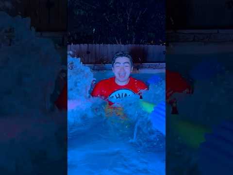 Last To Leave The Pool WINS pt2 😱🌊#SummerOnShorts