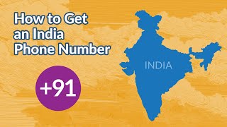 How To Get an India Phone Number